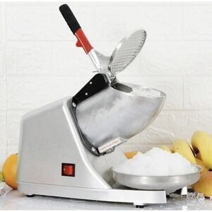Zenchef Electric Ice Crusher Shaver Snow Cone Maker Machine 300W New in Box